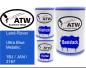 Preview: Land-Rover, Ultra Blue Metallic, 1BJ / JAN / 2167: 500ml Lackdose + 500ml Klarlack + 250ml Härter - Set, von ATW Autoteile West.